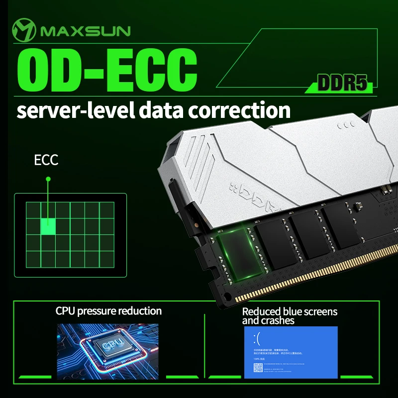 MAXSUN Soğutucu Memoria RAM DD - Ddr5 16Gb 6000Mhz incelemesi ve fiyatı