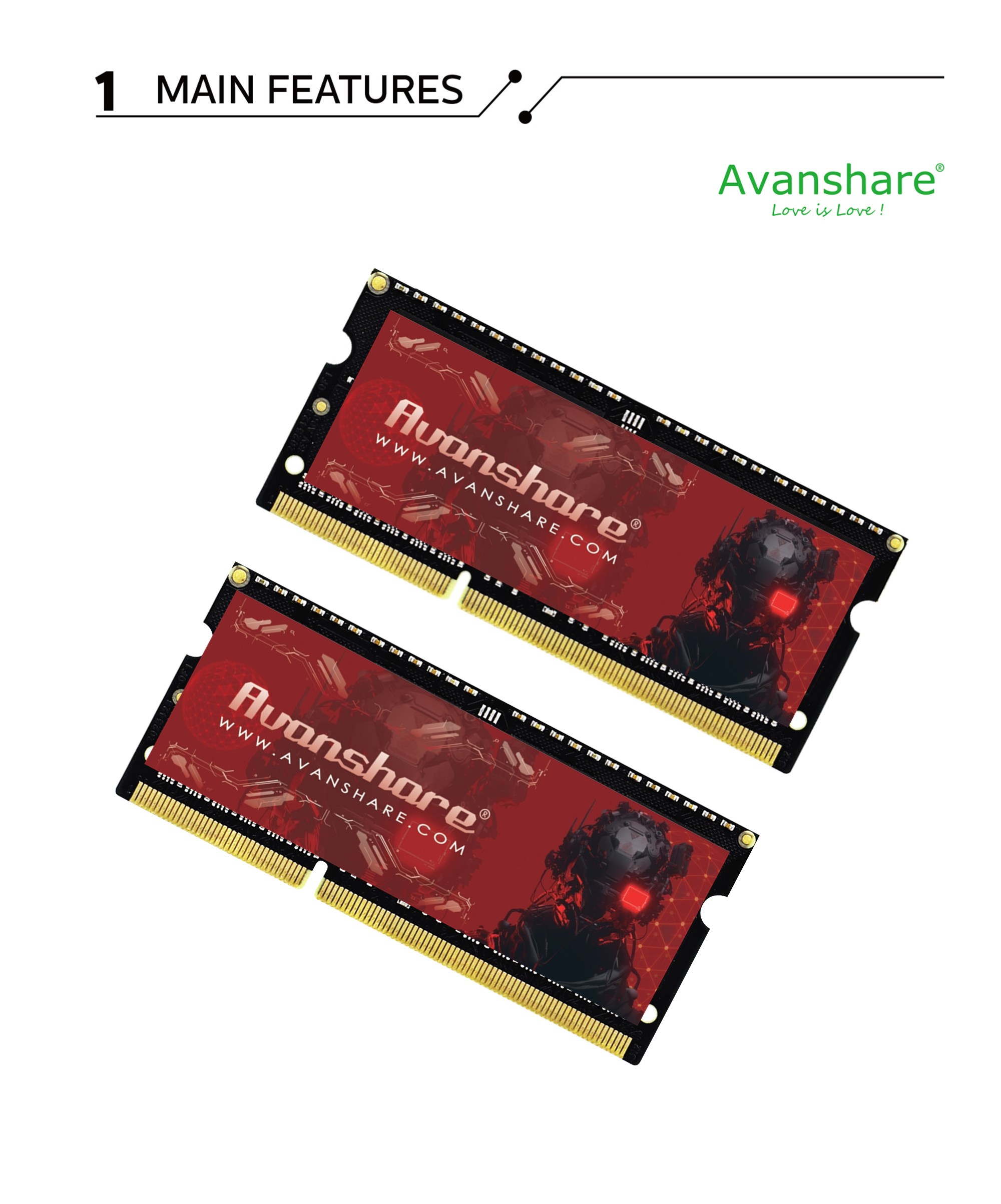 Avanshare Ram Bellek DDR5 DDR4 - Ddr5 4800Mhz incelemesi ve fiyatı